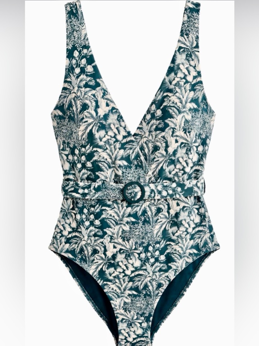 Onia XS One-Piece Swimsuit with Belt